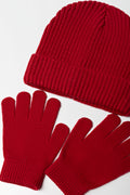 2 Piece Hat Set Red (1)