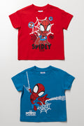 2 Pack Spidey Graphic T-Shirts