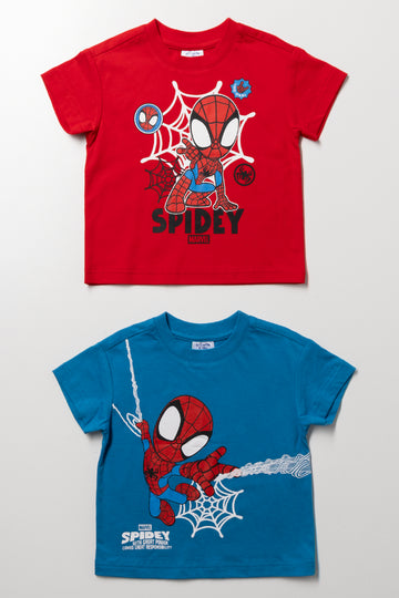 2 Pack Spidey Graphic T-Shirts