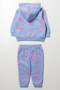 Blue Tennis Heart Tracksuit Set (2)