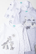 3 Pack Safari Print Sleepsuits (1)