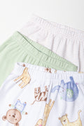 3 Pack Baby Footed Pants (1)