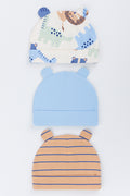 3 Pack Hats Multicolours