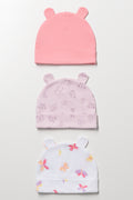 3 Pack Baby Butterfly Hats