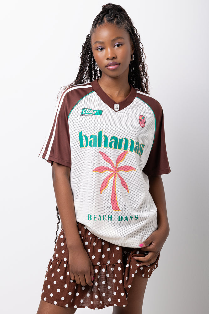 Mesh Bahamas Soccer T-Shirt
