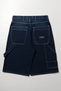 Indigo Denim Carpenter Shorts (3)