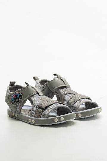 Grey Truck Open Toe Sandals