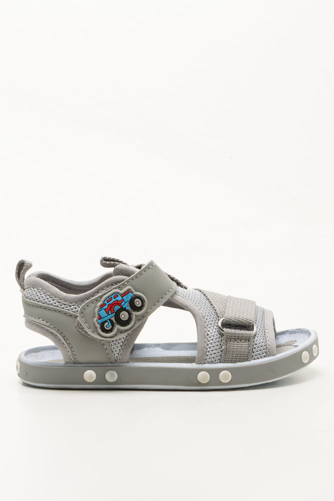 Grey Truck Open Toe Sandals (1)