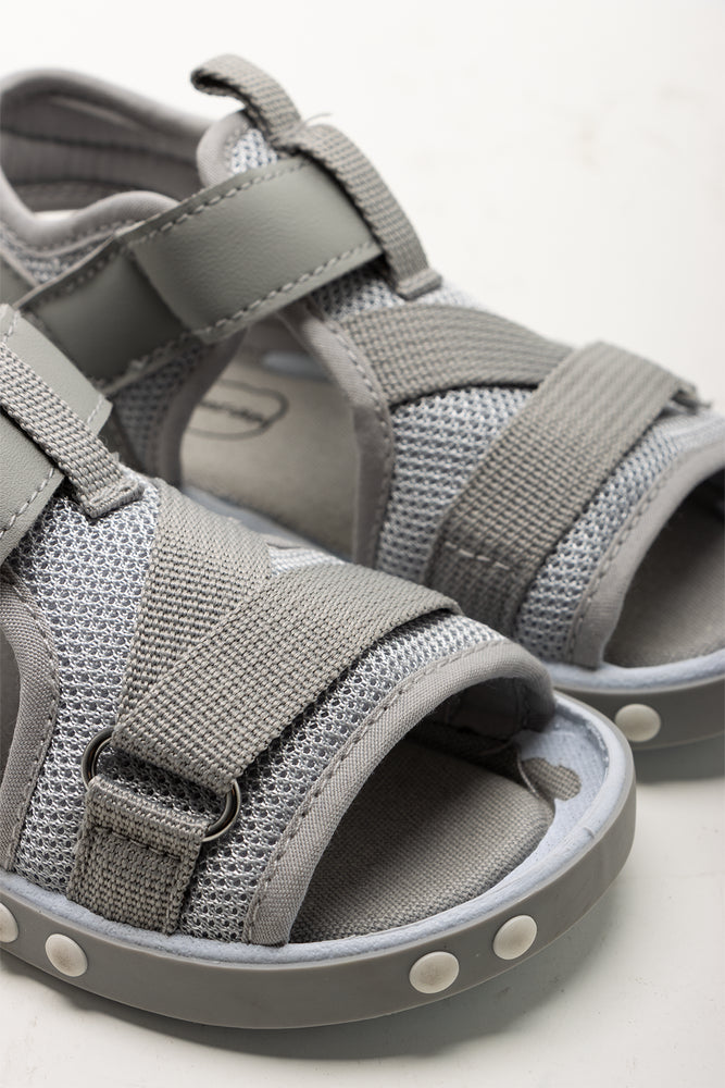 Grey Truck Open Toe Sandals (2)