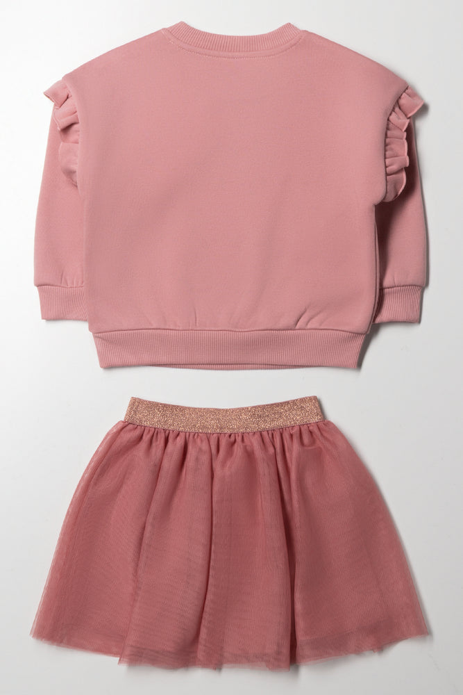 Peppa Pig Tracktop And Skirt Set Pink (3)