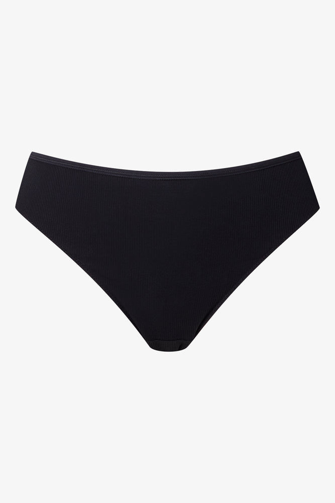 3 Pack Black & White Brazilian Panties (1)
