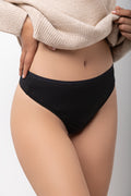 3 Pack Rib Thongs Black And White (3)