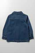 Relaxed Denim Jacket Blue (2)