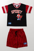 Spidey Graphic T-Shirt Shorts Set