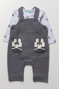 Zebra Print Airlayer Dungaree Set