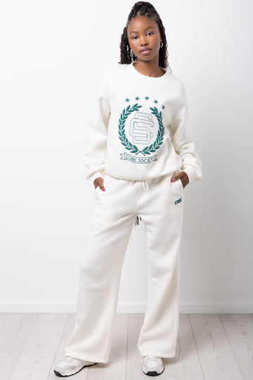 Milk Wide Leg Jogger