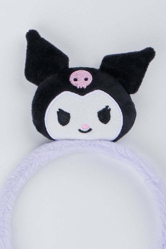 Kuromi 3D Character Alice Band (1)