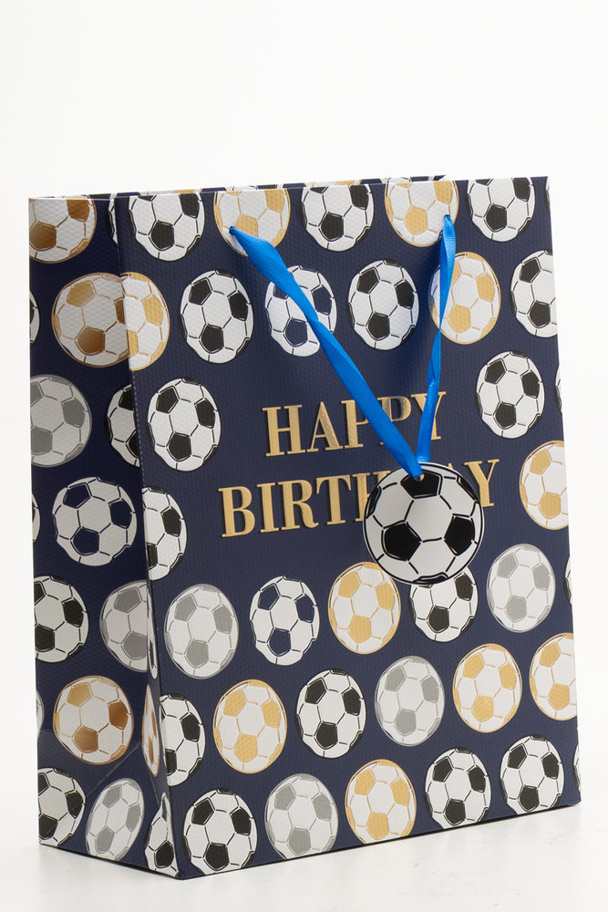 Soocer Happy Birthday Giftbag Blue (1)