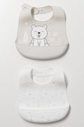 Silicone Bib Grey