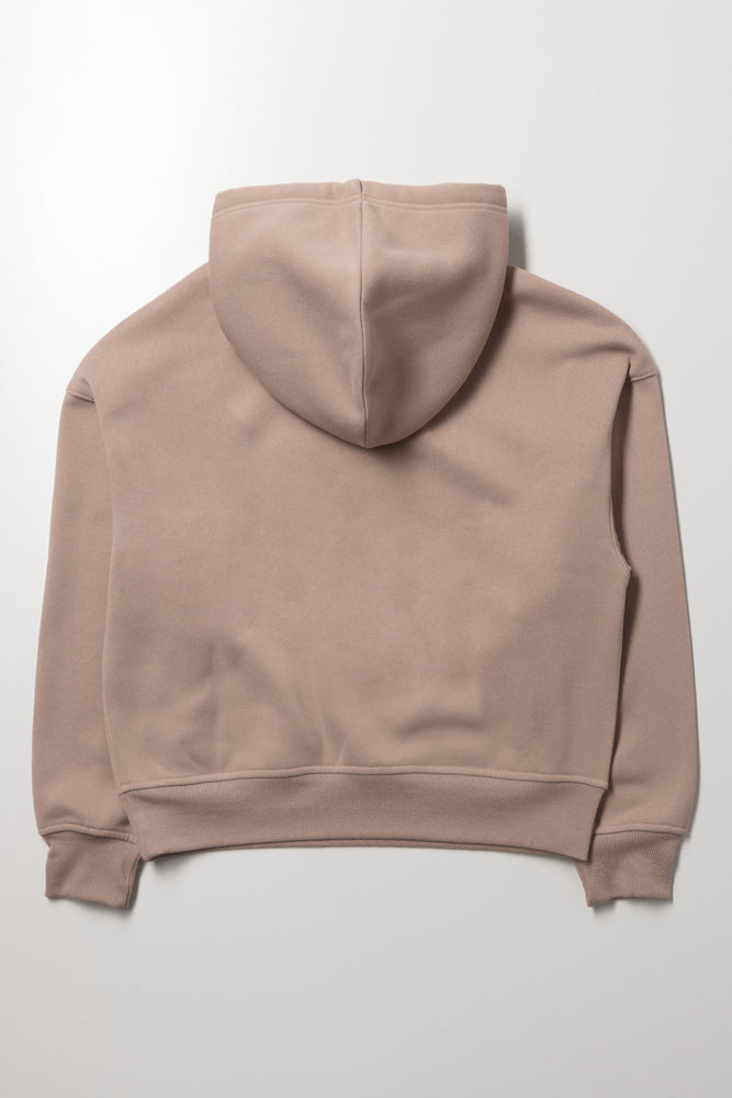 Printed Hoodie Natural (2)