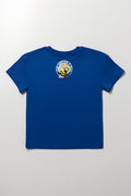 Minions Oversized Short Sleeve T-Shirt Blue (2)