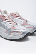Silver Grey Sporty Mesh Trainers (3)