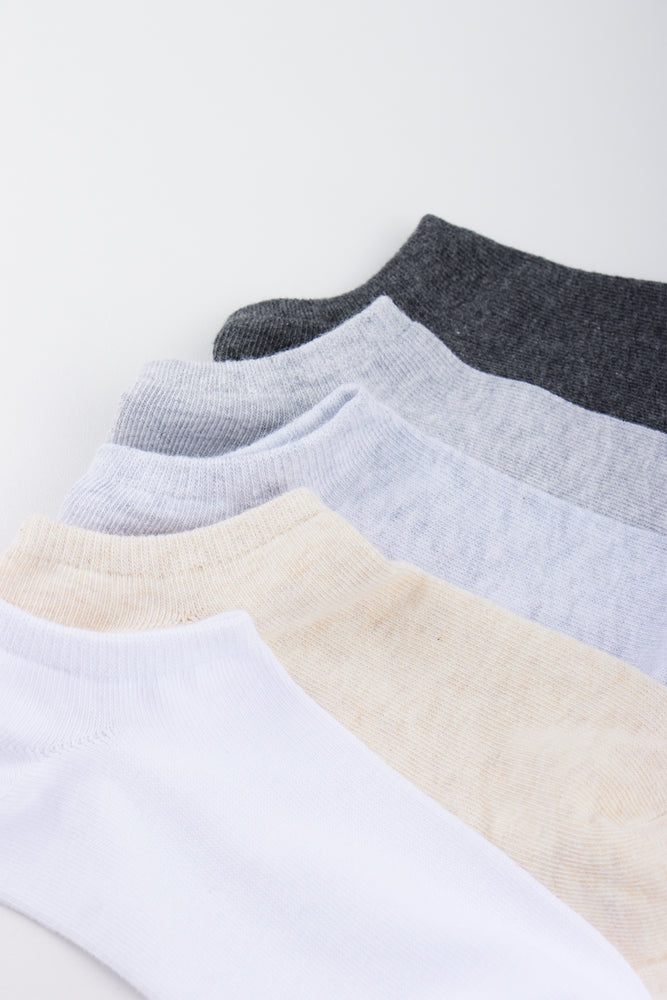 5 Pack Low Cut Socks (1)