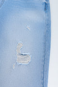 Light Blue Distressed Baggy Jeans (2)