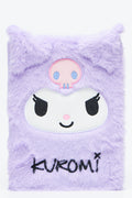 Purple Kuromi Fluffy Notebook