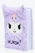Purple Kuromi Fluffy Notebook (1)