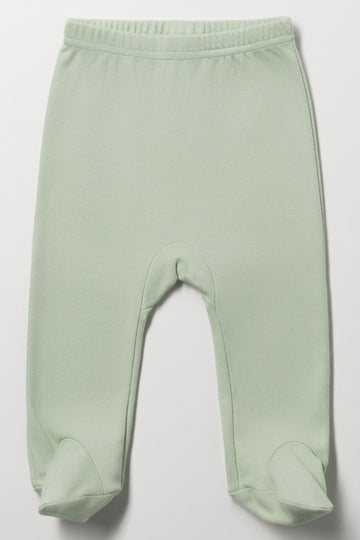 Green Footed Leggings