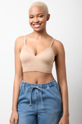 Taupe Seamless Bralette