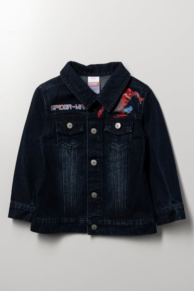 Indigo Spider-Man Denim Jacket