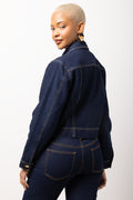 Indigo Blue Denim Trucker Jacket (2)