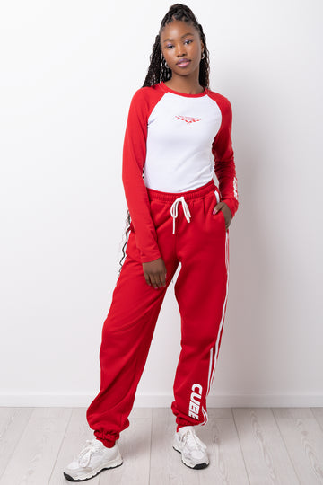 Jogger Bright Red