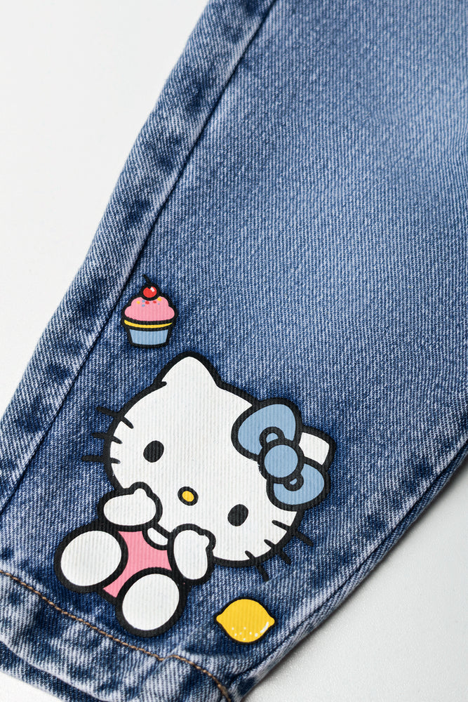 Hello Kitty Denim Jeans (2)