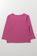 Long Sleeve T-Shirt Pink (2)