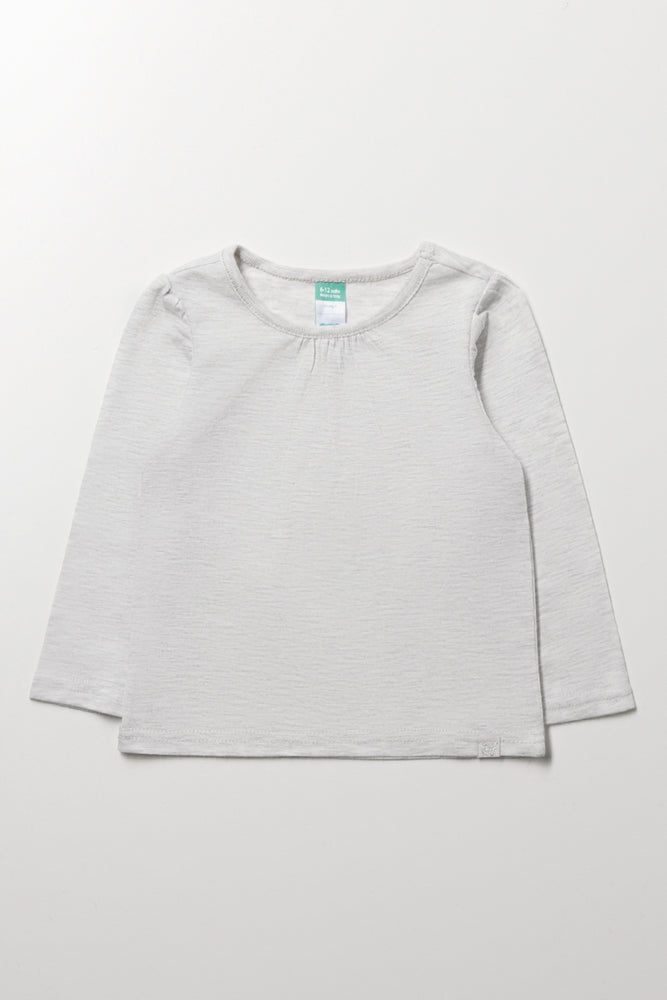 Long Sleeve T-Shirt Light Grey