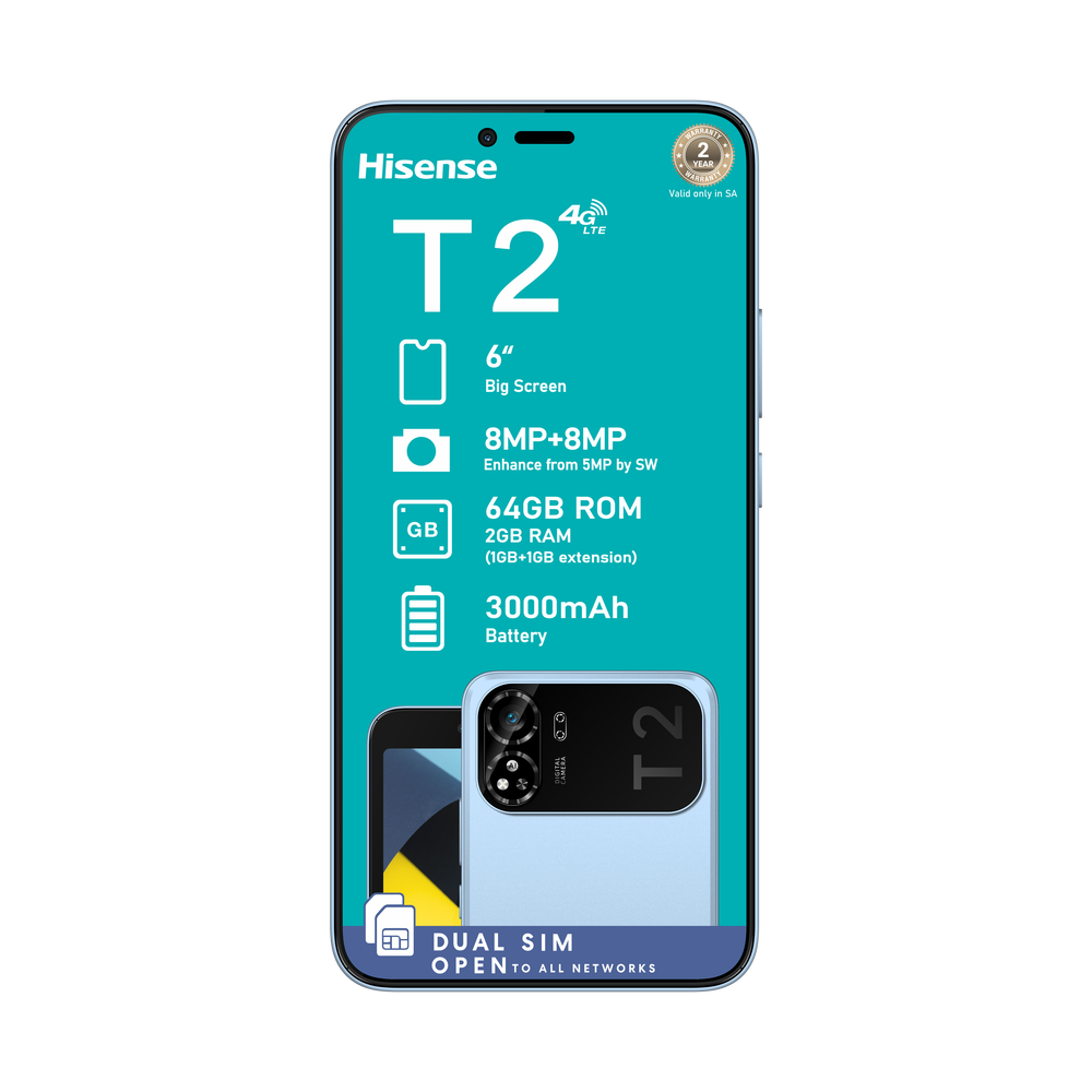 Hisense T2 Blue