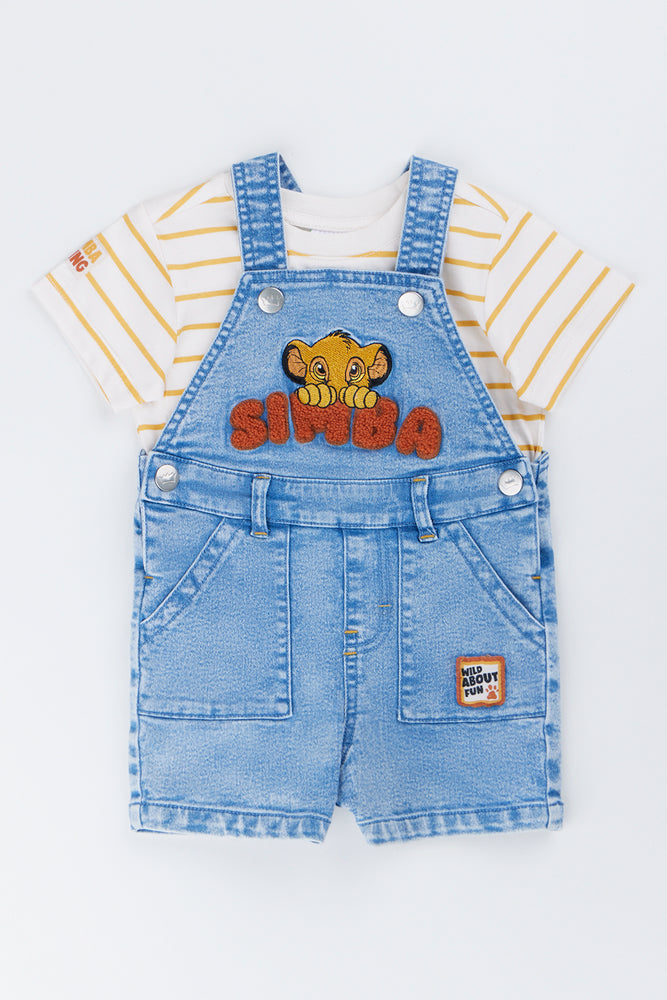 Simba Lion King Dungaree Set