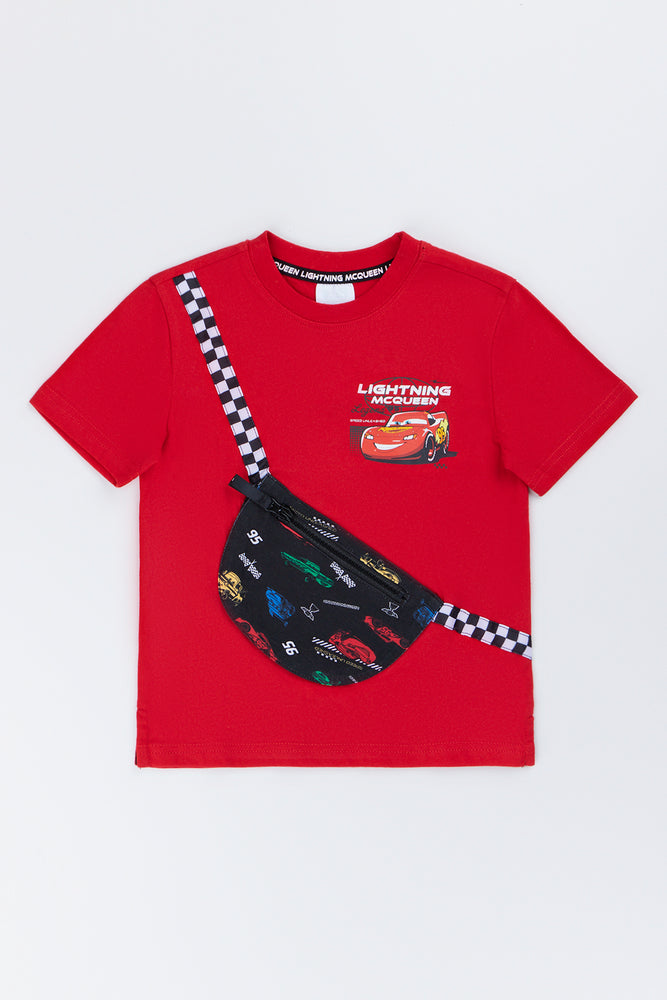 Lightning McQueen Red Graphic T-Shirt