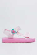 Pink Heart Strap Sandals (1)