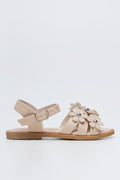 Stone Daisy Strap Sandals (1)