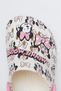 Cream Minnie Mouse Moulded Clogs (4)