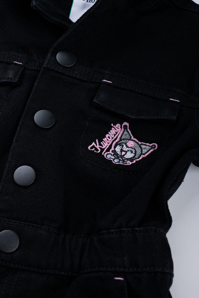 Kuromi Denim Boilersuit (1)
