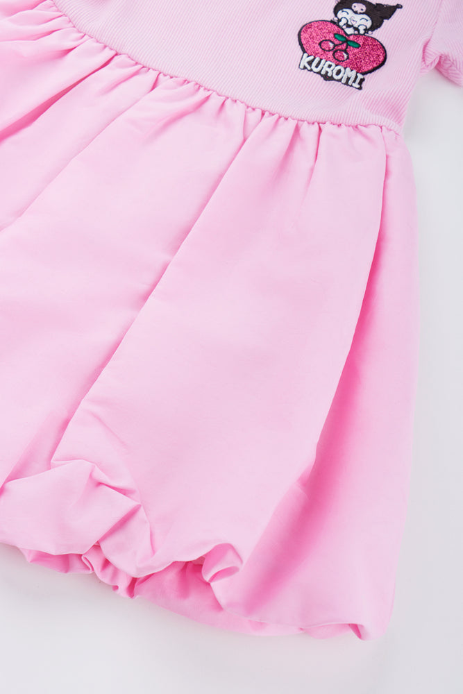 Pink Kuromi Bubble Dress (2)