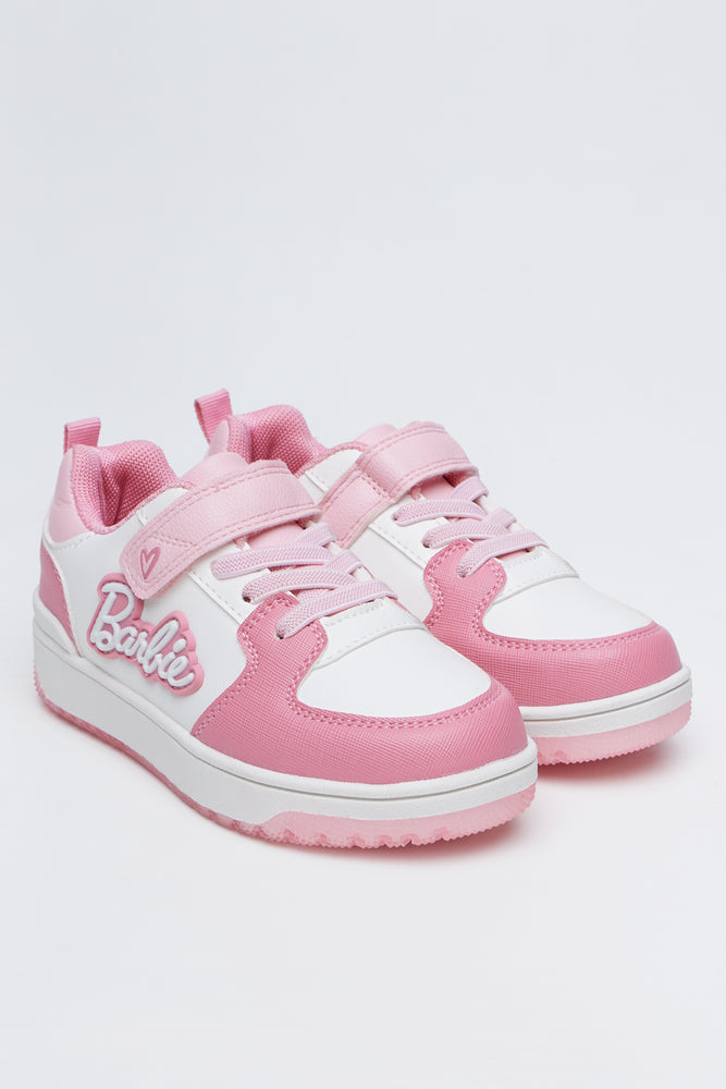 Pink Barbie Skate Sneakers