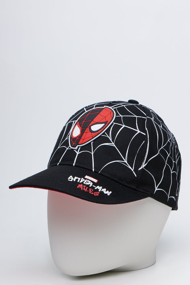 Spider-Man Flatbill Cap Black (1)