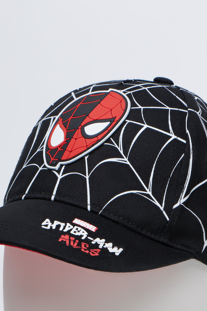 Spider-Man Flatbill Cap Black (2)