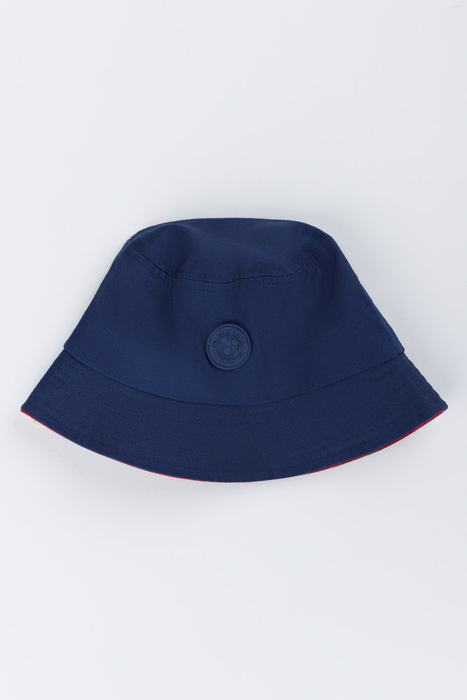 Navy Basic Cotton Bucket Hat